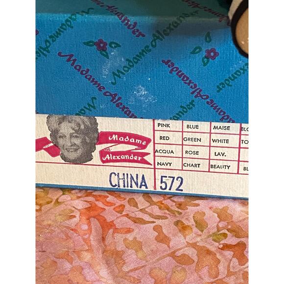 Vintage 1970s 8” Madame Alexander Doll China Chinese Girl #572 tags - Picture 7 of 7